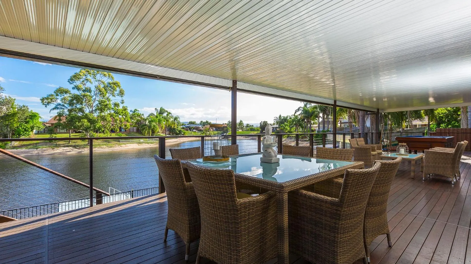 Reflections Broadbeach- Heated Pool! Complete Waterfront Entertainer With Huge Deck, Pool Table And Pontoon غولد كوست